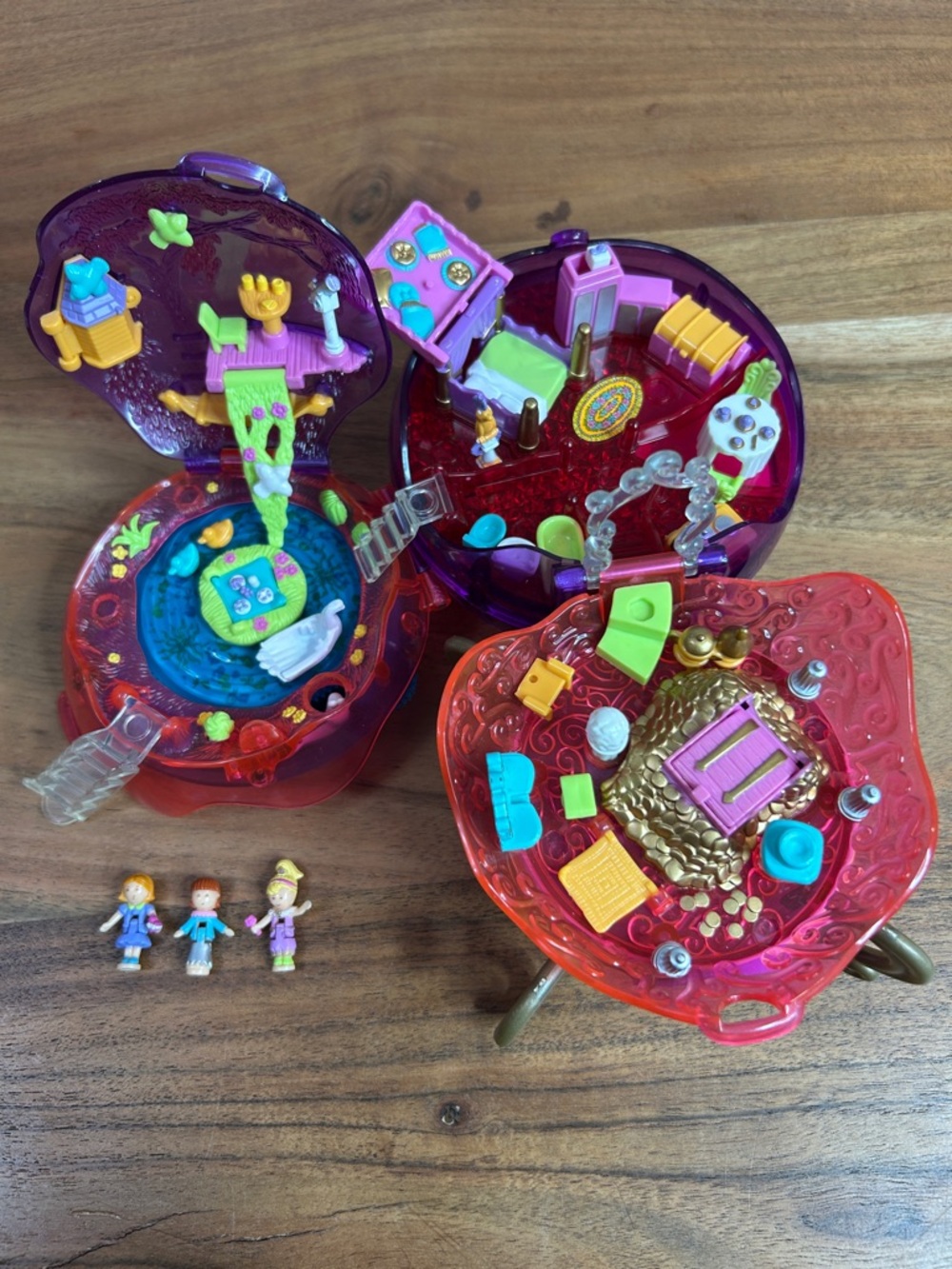 1996 Jewel Magic Ball Sparkle Surprise Polly Pocket Vintage Bluebird